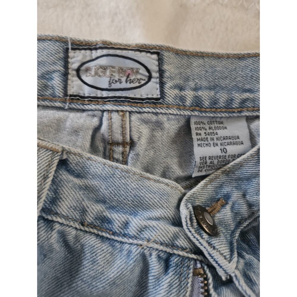 Women's Vintage 90's Bugle Boy Original Jeans Size 10 High waist Easy fit VTG - Picture 2 of 4